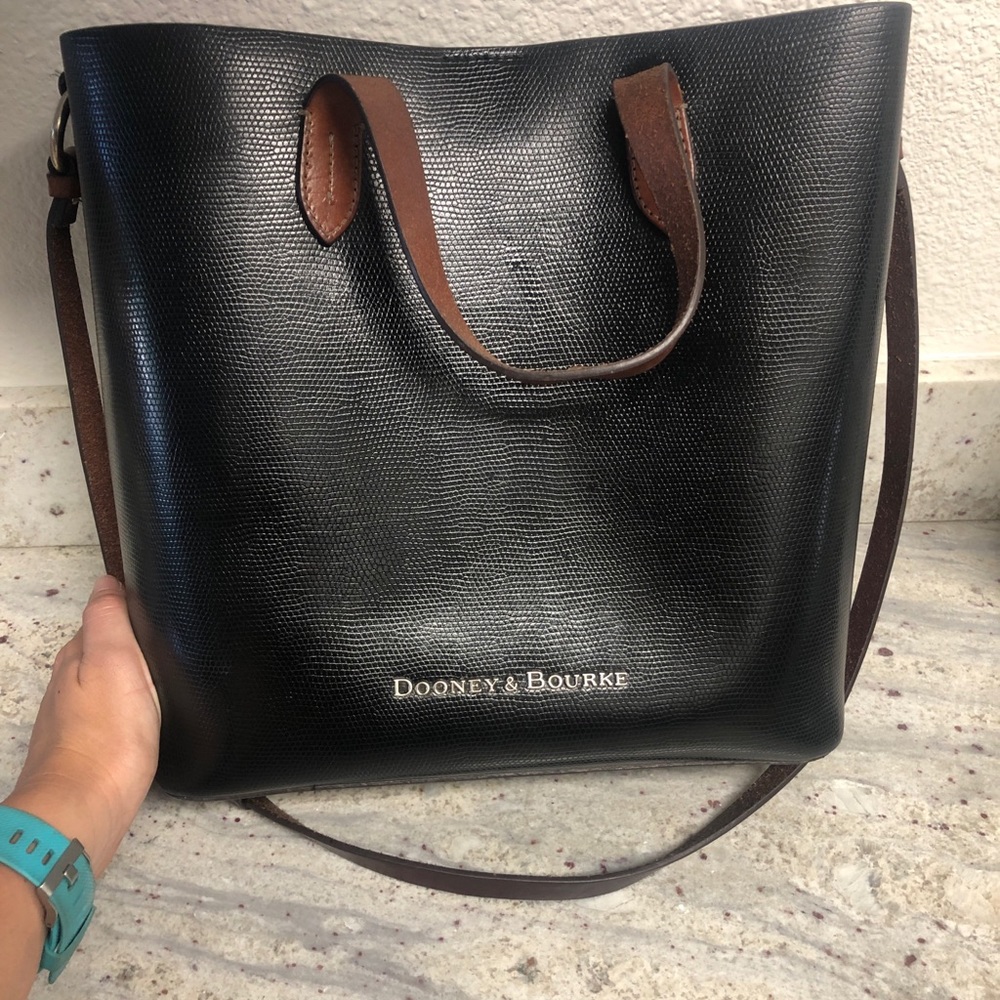 Leather Dooney and Bourne tote